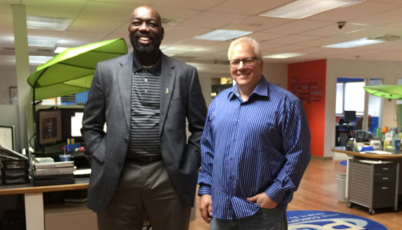 Ford Saeks with Ed Robinson